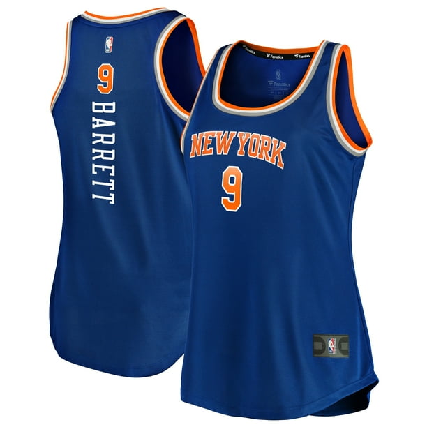 Youth Nike RJ Barrett Royal New York Knicks Swingman Jersey - Icon Edition  