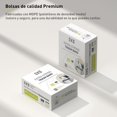 thumbnail image 3 of EKO Bolsas de Basura Tamaño E. 25-35 Litros. 80unidades. Caja dosificación fácil. Compatible con bote de basura EKO, uso en cocina, doméstico, extrafuertes,, 3 of 8