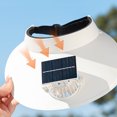 thumbnail image 7 of Portable Solar Sun Hat for Outdoor Activities | Men and Women Solar Fan Hat with 3 Speed Modes | Lightweight Sun Gear for Hiking and Camping, 7 of 7