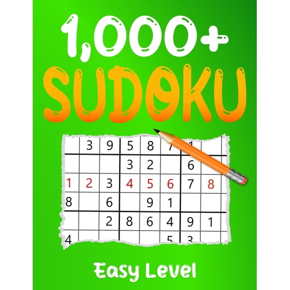 1000  Easy Sudoku Puzzle Book: Puzzles with Solutions for Adults