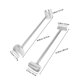 thumbnail image 2 of KAKOWELY 2Ud Llave De Ajuste Para Bisagra Herramienta Ergonómica Para Alineación De Puertas Plata, 2 of 8