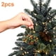 thumbnail image 4 of Cesta Flores 2 Uds Navidad Artificial para Porche Jardín Patio Navideña, 4 of 9