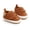 Brown, variant on Douhoow Baby Boys Girls Shoes Autumn Sneaker Anti-Slip Rubber Sole Shoes Infant First Walker Shoes