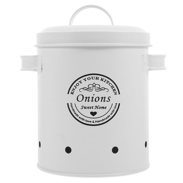 Onion Garlic Potato Jar Vegetable Keeper Container Large-capacity Ginger Garlic Keeper