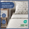 thumbnail image 6 of CGK Linens 4-Piece Cute & Cozy Kids Sheet Set - Queen Size Kids Bedding With Vibrant Designs For Boys, Girls, Teens, Toddler, Gray Fish, 6 of 7
