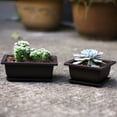 thumbnail image 4 of Visland Flower Pots Corrosion Resistant Breathable Square And Rectangular Plastic Flower Bonsai Plant, 4 of 8