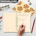 thumbnail image 2 of Chocolate Chip Cookies Spiral Journal Notebook College Ruled Notebook 8.3" x 5.7" A5 Lined Thick Paper Page, 2 of 6