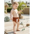thumbnail image 5 of Rovasas Baby Boy Shorts Rugby Embroidery Elastic Waist Casual Short Pants, 5 of 9
