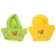 thumbnail image 1 of 2pcs ropa de oso oso relleno con capucha de peluche ropa de animal de oso ropa de muñeca dio accesorios para osos, 1 of 7