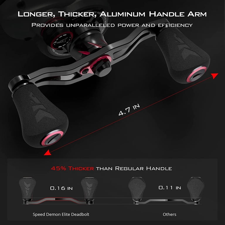 baitcasting fishing reel demon KastKing Speed Elite Skipping snow demon baitcasting fishing reel