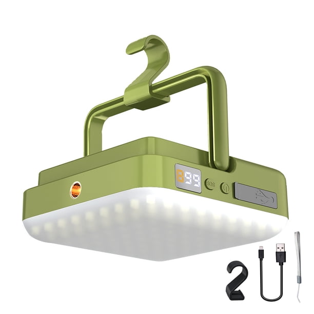 Lámpara de tienda Luz de camping multifuncional LED Luces de emergencia nocturnas de gran capacidad Abody Lámpara de tienda