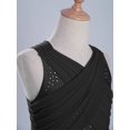 thumbnail image 4 of YUUMIN Ballet Dance Leotard Dress for Girls Latin Jazz Ballroom Dancing Outfit Ballerina Lyrical Wrap Skirt Black 16, 4 of 7