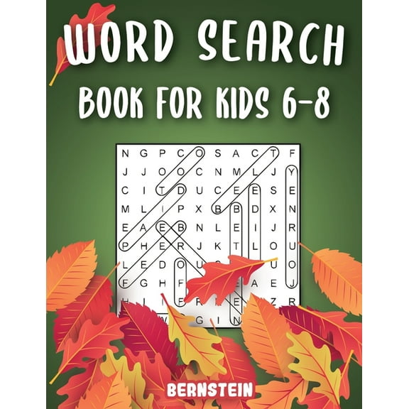 Word Search for Kids 6-8: 200 Fun Word Search Puzzles for Kids with Solutions - Large Print - Thanksgiving Edition, (Paperback)