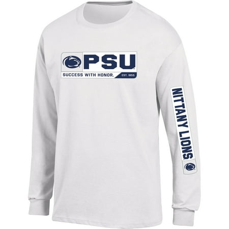 Men's Russell Athletic White Penn State Nittany Lions Team Long Sleeve (Best Penn State Jokes)
