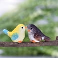 thumbnail image 4 of Dserhfy Cute Simulation Bird Animal Mini Figurine Model DIY Landscape Garden Ornament, 4 of 8