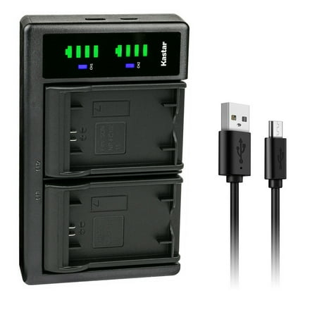 Kastar LTD2 USB Battery Charger Replacement for Sony NP-FC11 NP-FC10 Battery Sony BC-VC10 Charger Sony Cyber-shot DSC-P8L Cyber-shot DSC-P9 Cyber-shot DSC-V1 Cameras