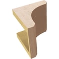 thumbnail image 6 of 6"W x 6"D x 6"H Wide Legacy Rough Cedar Woodgrain TimberThane Corbel, Primed Tan, 6 of 6