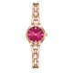 thumbnail image 1 of Reloj de pulsera de cuarzo con estilo de aleación P1070 (correa de reloj de oro rosa con esfera roja rosa), 1 of 1