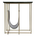 thumbnail image 6 of Butler Specialty Company Stephanik 20.25" W Marble Top Magazine Side Table-Green, 6 of 8