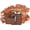 Orange, variant on Boho Bangle Bracelets for Women Wooden Beaded Bracelets Chunky Bohemian Beach Bracelets Jewelry for Women