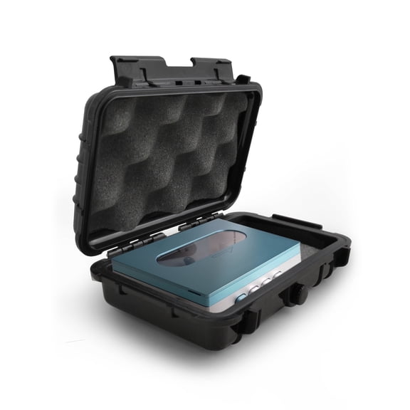 CASEMATIX Hard Shell Carrying Case Compatible with FiiO CP13 Portable Cassette Player - Waterproof Case Only