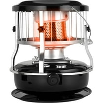 Kerosene Heater,Kerosene Heaters for Indoor Use, Portable Heater for Camping,Kerosenes Stove Non Electric Heaters for Outdoor, Emergency Oil for Heating, Garage, Cooking (Black)