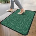 thumbnail image 4 of Math Equations Math Notes Green Pattern Door Rugs,Washable Non Slip Door Mats Indoor,Decorative Door Mats,Entry Mat Indoor for Entrance,Bedroom,Kitchen,Bathroom,30"x17", 4 of 6