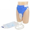 thumbnail image 2 of XIRQI Urine Collection Bag Condom Catheters for Men Reusable Portable Silicone Urinal with 1000Ml&2000Ml Urine Drainage Bags, 2 of 5