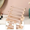 thumbnail image 6 of FVDPWYE Organizer Jewelry rage Rack Wooden Base Display Stand Multipurpose for Bracelet 5 Tier, 6 of 9