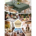 thumbnail image 5 of Sage Green Marble Table Cloth, Modern Abstract Art Ink Painting Waterproof Tablecloth for Rectangle Tables, Reusable Washable Fabric Table Cover for Restaurant Kitchen Dining Tables 60"x84", 5 of 6