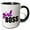 Black/White, variant on 3drose, Girl Boss Pink, 11oz Mug