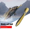 thumbnail image 3 of 10cm/6g cebos de pesca biónicos suaves señuelo artificial Crankbait Wobbler (marrón) FLhrweasw Nuevo, 3 of 8
