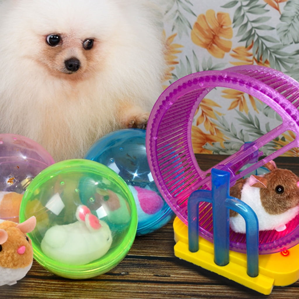 Cat Toy Electronic Mouse-Shape Rolling Rabbit-shape Smart Chasing Toy Training Cat Interactive Toy for Indoor Cat