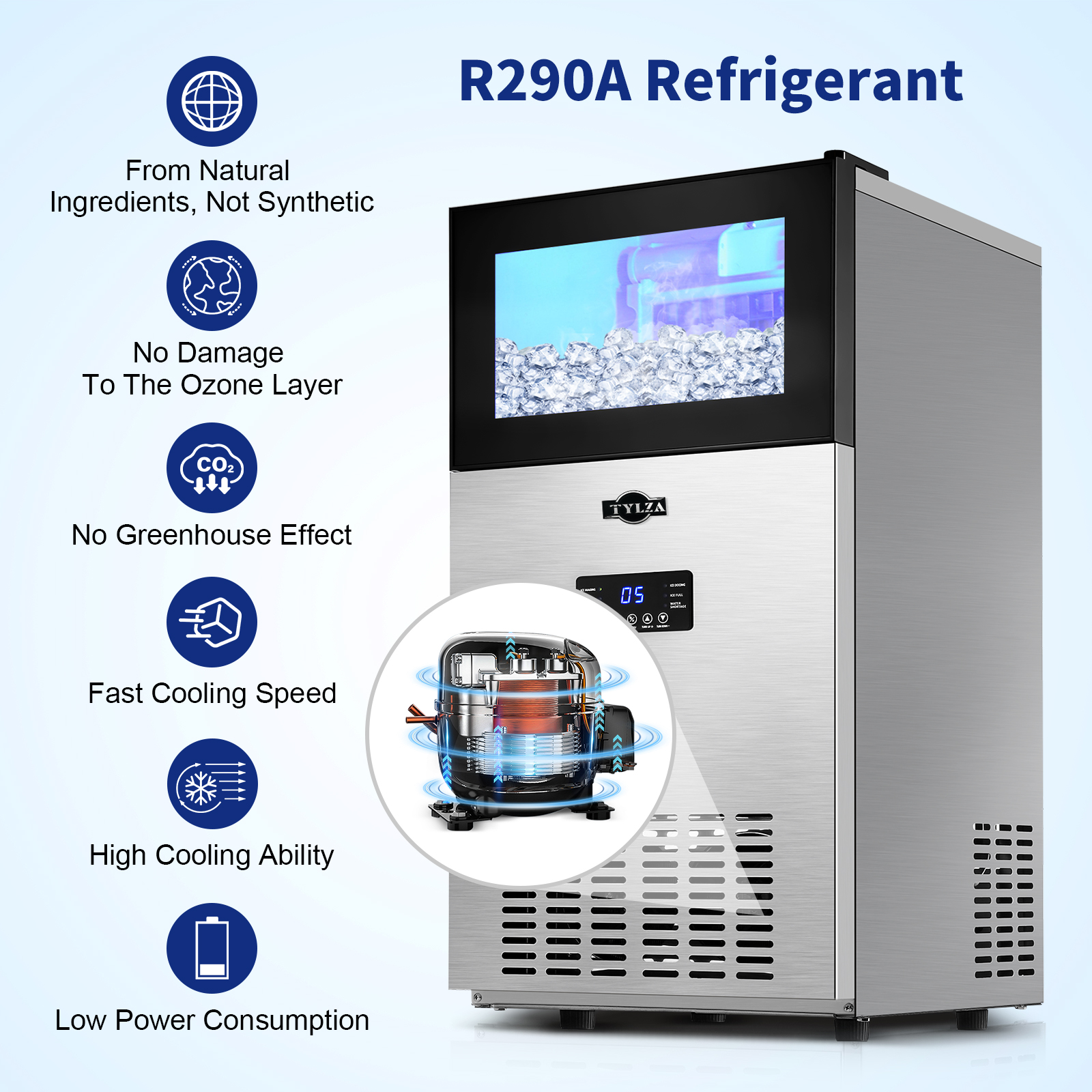 tylza ice maker