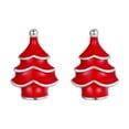 thumbnail image 2 of Herunwer Christmas Earrings Stocking Stuffers Christmas Jewelry Christmas Gifts Trending Holiday Earrings Bow Christmas Tree Snowflake Earrings Christmas Earrings for Women Dangling, 2 of 6