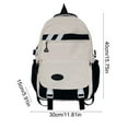 thumbnail image 3 of Mochila Escolar Deportiva con Bloques de Color para Niños y Adolescentes, Ideal para Estudiantes de Secundaria y Preparatoria., 3 of 6