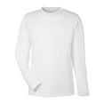 thumbnail image 4 of CORE365 CE10L Unisex Capital Long Sleeve Performance T-Shirt-White-6XL, 4 of 6