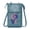 Blue, variant on Classic Women Small Crossbody Star Print Small Crossbody Soft PU Leather Memorial Gift
