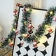 thumbnail image 4 of Luces blancas de Navidad, 16 pies con patrones de Papá Noel, iluminación decorativa a pilas para la mesa interior, modos estables y intermitentes, ambiente festivo, 4 of 6