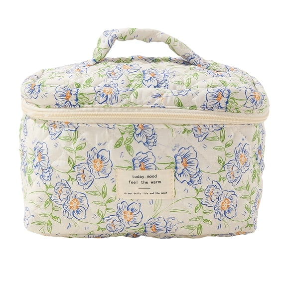 Necvior Makeup Bag Toiletry Bags Travel Makeup Organizer Bag for Personal Care Beauty Cosmetics Large Capacity Handbag Portable