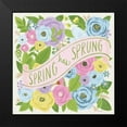 thumbnail image 2 of Tavoletti, Anne 20x20 Black Modern Framed Museum Art Print Titled - Spring Has Sprung I Bright, 2 of 5