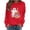 Red1, variant on Women Halloween Rhinestone Graphic Crew Neck Sweatshirt, Long Sleeve Fall Casual Pullover Top for Holiday Daily Wear(Red1,M)