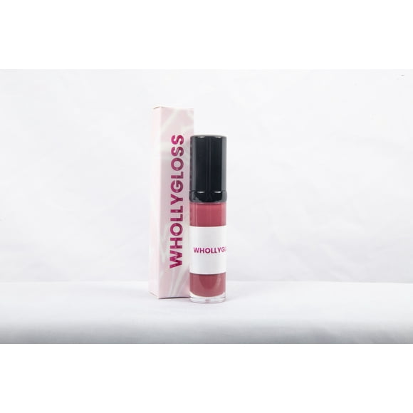 Whollygloss Vegan Luxury Lip Gloss, Sugar Berry