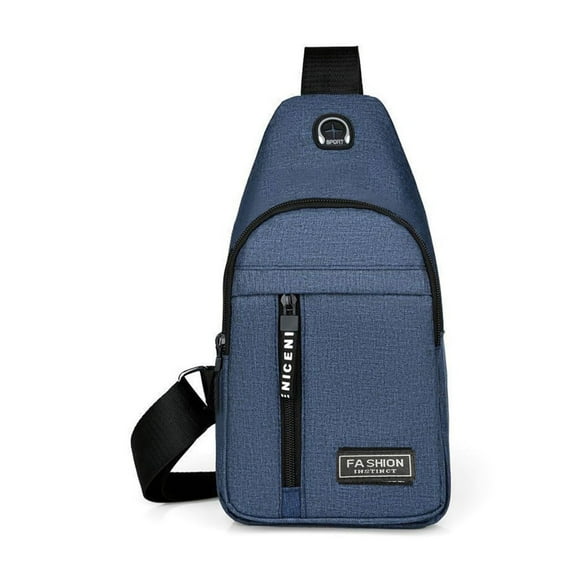 EARKITY Strap Bags, Sling Bag, Crossbody Backpack, Shoulder Chest Bag, Vintage Leather Sling Bag, Sling Backpack for Men Women Outdoor Travel Hiking Camping Casual Daypack