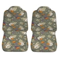 thumbnail image 4 of Haiem Halloween Mummy Gnome Printed Car Seat Covers Set of 2, Universal Fit Car Seat Covers,Protective Seat Covers,Comfortable Car Seat Covers, Easy Installation Seat Covers, 4 of 9