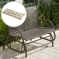thumbnail image 4 of Cushion Outdoor Garden Cushions Rectangle Seat Soft Pad Mat Beige, 4 of 8