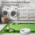 thumbnail image 5 of ODIKA 8'x10' Machine Washable Non-Slip Area Rug, Golf Course Hole Holes Design Theme Green High Traffic Rug, Green, 94329, 5 of 7