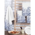 thumbnail image 2 of Blue Spring Floral Hand Towels Set,Waffle Weave Kitchen Towels 3 Pieces,Watercolor Botanical Summer Vintage Microfiber Hair Face Bath Tea Towel Absorbent Quick Drying Cleaning Dish Cloths,15.7"x23.6", 2 of 7