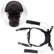 thumbnail image 1 of colgante para casco transpirable, correa para la barbilla del casco, con tornillos, accesorios ajustables para casco deportivo de caza al aire , negro, 1 of 8