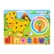 thumbnail image 3 of Tablero de dibujo de juguete Montessori, rompecabezas de animales de madera, rompecabezas de madera, alfabeto dinosaurio, 3 of 9